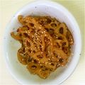 おかぴー♪'s cooksnap of when they made 蓮根のきんぴら.