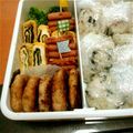☆しょーこ☆'s cooksnap of when they made ☆鶏ひき肉♬つくねの磯辺巻き☆.