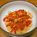 mokun's cooksnap of when they made おさかなソーセージで手軽なおつまみ.
