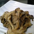 maruru-nn's cooksnap of when they made 舞茸のクリームソテー.