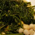 ろぉずまりぃ's cooksnap of when they made 空心菜とホタテの炒め物.