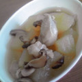 青いレディバード's cooksnap of when they made 冬瓜（夕顔）と鶏肉の煮物.