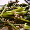 maruru-nn's cooksnap of when they made ♪空芯菜と挽き肉のにんにく炒め♪.