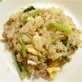 よし亭's cooksnap of when they made お手軽！豚肉と小松菜の炒飯.