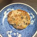 黒豆丸's cooksnap of when they made 手づかみ離乳食♡豆腐ハンバーグ♡.