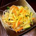 yam5656's cooksnap of when they made セロリきゅうり春雨のナムル風サラダ.