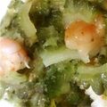 みゃーちゃんです's cooksnap of when they made 絶品♥ゴーヤとシーフードミックスの塩炒め.