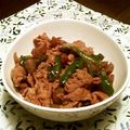 みそたろん's cooksnap of when they made ☆豚肉とコンニャクの炒め煮☆.