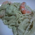 andante_happy's cooksnap of when they made 濃厚★海老とアボカドのマヨパスタ.