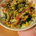 TadashiccK's cooksnap of when they made トマトと豆苗のふわふわ卵炒め.