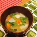 ryoko5's cooksnap of when they made ☆かぶのほっこりお味噌汁☆.
