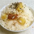 すまいるきっちん's cooksnap of when they made さつまいもご飯.