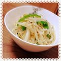 mayumint♪'s cooksnap of when they made 節約おつまみ♪ピーマン＆モヤシ♪塩ナムル.