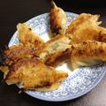 まゆこ．Ｍ's cooksnap of when they made 餃子でカニ.