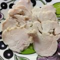 makitama8's cooksnap of when they made 【糖質制限】ラカントで作る自家製鶏ハム.