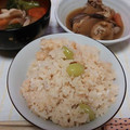 スターおばぶ's cooksnap of when they made 簡単！蟹缶で作る炊き込みご飯.