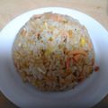 ぽっけの兄ちゃん's cooksnap of when they made 余った鮭で！お手軽鮭チャーハン.