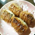 うみめそ's cooksnap of when they made 竹輪と大葉の巻き巻き♪.
