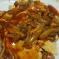 rinabanana's cooksnap of when they made たっぷりハヤシソースのオムレツ.