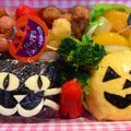 meiriayri's cooksnap of when they made ハロウィン弁当☆.