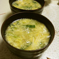 時花菜's cooksnap of when they made ニラとえのきのかき玉汁.