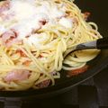 はこのすけ's cooksnap of when they made トマトと生ハムのパスタ.