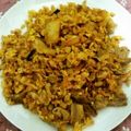 月の猫先生's cooksnap of when they made 簡単！すぐできる！豚キムチチャーハン！！.