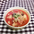 龍青空ママ's cooksnap of when they made 簡単 鶏胸肉と大豆のトマト煮込み.