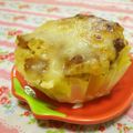 赤い電話's cooksnap of when they made カレーの残りをお弁当に！マカロニチーズ☆.