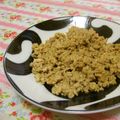 赤い電話's cooksnap of when they made 簡単！鶏そぼろ〜お弁当に便利〜.