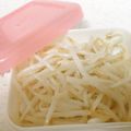 かりあん's cooksnap of when they made ストック用・電子レンジで蒸しもやし。.
