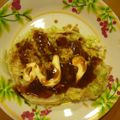 ちっはりん's cooksnap of when they made ダイエットに♪超ヘルシー粉無お好み焼き♪.