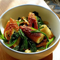 amjkao's cooksnap of when they made 簡単！ほうれん草とちくわのバター炒め♪.