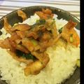 むちmuchiko's cooksnap of when they made 節約レシピの鶏皮丼！.
