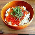 sunny**'s cooksnap of when they made はやい♪ふりかけや混ぜ込みの素といくら丼.