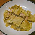 mokun's cooksnap of when they made 簡単！キャベツと豚肉の重ねレンジ蒸し.