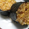 よっしゃん's cooksnap of when they made ✿洋風❀卵とクリームチーズの✿おにぎり.