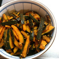 haru-mai's cooksnap of when they made かぼちゃの皮のきんぴら.