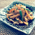 1987yurin's cooksnap of when they made せん切りかぼちゃの炒めもの.