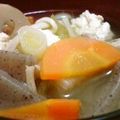 tyawas's cooksnap of when they made 出汁がきいた けんちん汁♡味噌仕立て.