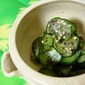ピンクのたまご's cooksnap of when they made ぱりぽりり♪ゆかりきゅうり.