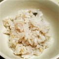 日陰の猫's cooksnap of when they made 土鍋で青菜（葉菜類）の混ぜご飯.