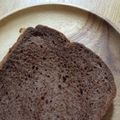 たっぷりきなこ's cooksnap of when they made ホームベーカリーでハニーココア食パン.