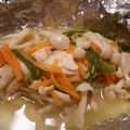 めんこちょんこちゃん's cooksnap of when they made 秋の味覚☆野菜たっぷり鮭のホイル焼き.