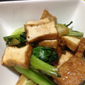 ＊☆ヒロ☆＊'s cooksnap of when they made シンプル！青梗菜と厚揚げのオイスター炒め.