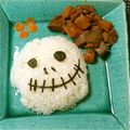 chie313's cooksnap of when they made ハロウィンなクリスマス★ナイトメアキャラ弁当ＴＤＲ.