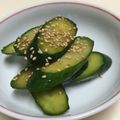 ぴなちゅん's cooksnap of when they made 和えるだけ～！簡単きゅうりの中華風漬け物.
