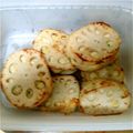 専門学校's cooksnap of when they made レンコンの挟み揚げ.