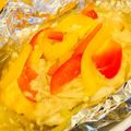 hiromi_ja's cooksnap of when they made 白身魚のホイル焼き☆味噌マヨ☆パプリカ.