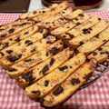 chie's cooksnap of when they made おからのビスコッティ.